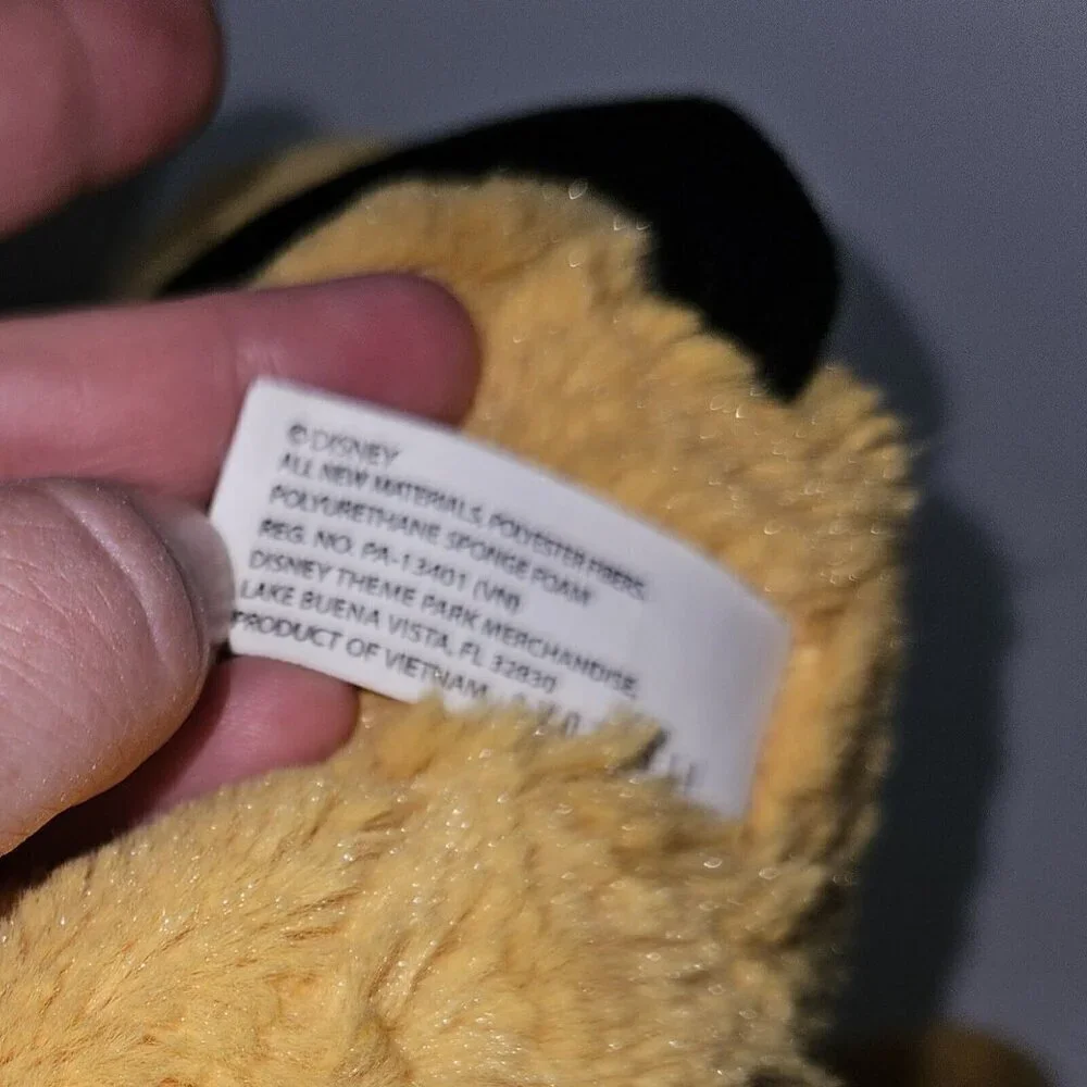 Disney Parks Pluto Plush Stuffed Animal Toy 18